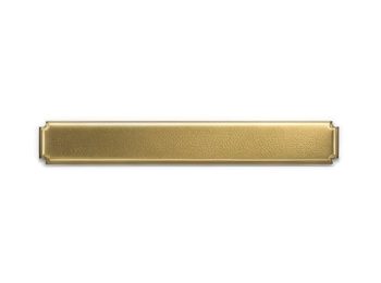 Concave corner plate - 140mm x 20mm