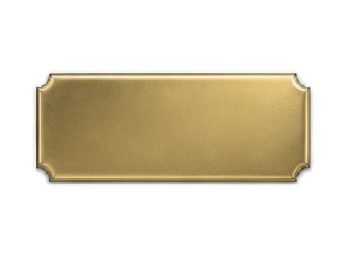 Concave corner plate - 50mm x 19mm