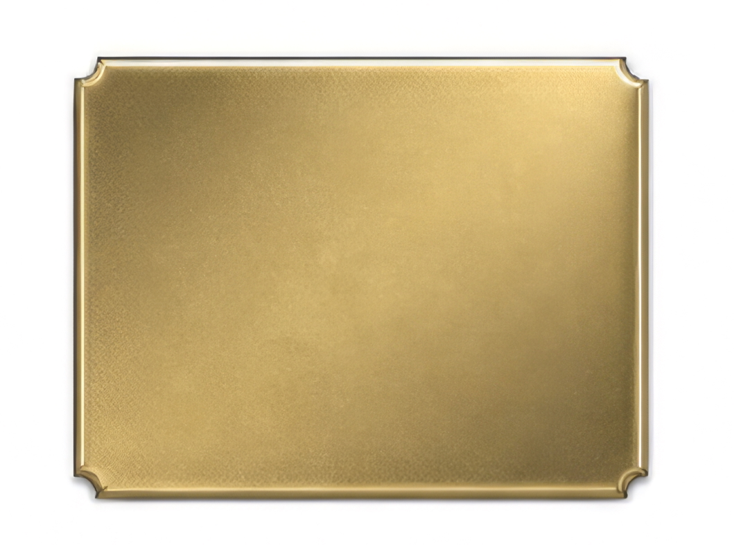 Concave corner plate - 50mm x 38mm