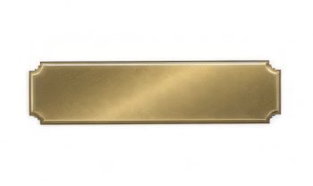 Concave corner plate - 70mm x 17mm