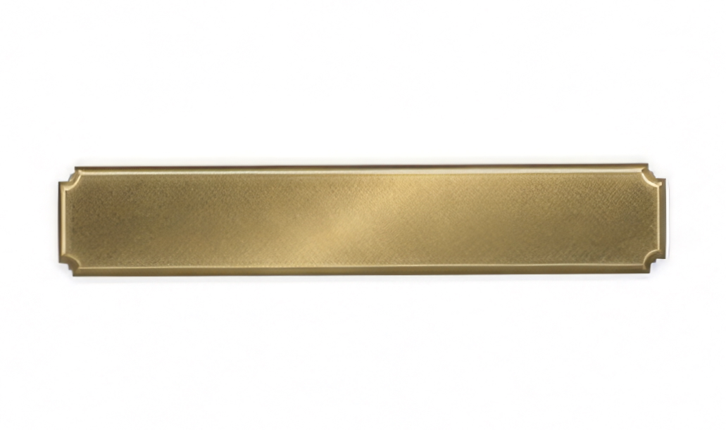 Concave corner plate - 95mm x 16mm