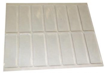 Clear Epoxy Stickers 76mm x 25mm