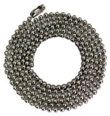Ball chain with connector