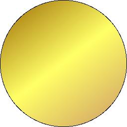 Disc - 43.5mm diameter