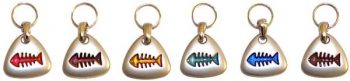 Cameo Fish Pet Tag Set