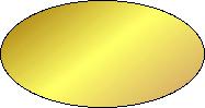 Oval Trophy Plate 31mm x 20.5mm Dynasub
