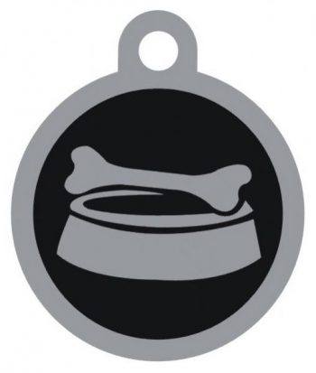 Bowl Pet Tag 30mm