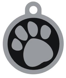 Paw Pet Tag 30mm