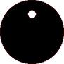 Round Pet Tag 32mm