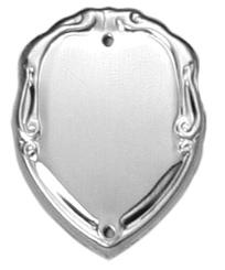 Embossed Shield - 40mm x 31mm