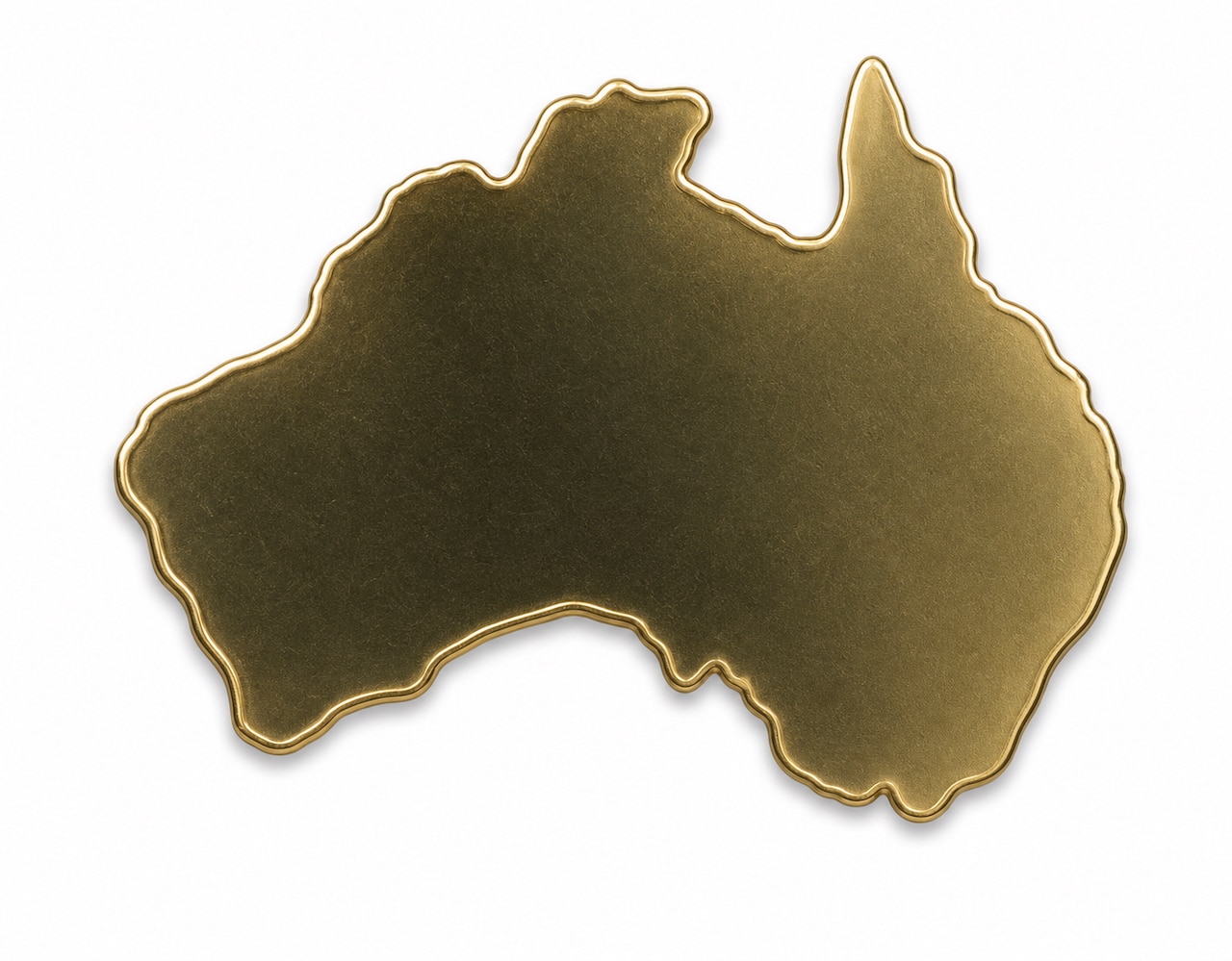 Australia Trophy Plate 87mm x 110mm